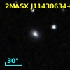 2MASX J11430634+1956199