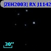 [ZEH2003] RX J1142.7+2157  2