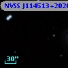 NVSS J114513+202634