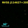 NVSS J114627+205726