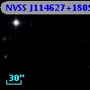 NVSS J114627+180924