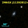 2MASX J11392812+1617158