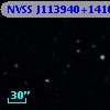 NVSS J113940+141635