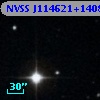 NVSS J114621+140818