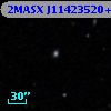 2MASX J11423520+1305203