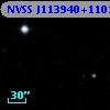 NVSS J113940+110106