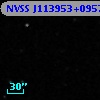 NVSS J113953+095753