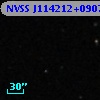 NVSS J114212+090702