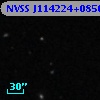 NVSS J114224+085644