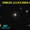 2MASX J11413065+0815124