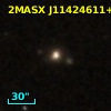 2MASX J11424611+0739431