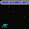 NVSS J113957+072727
