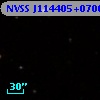 NVSS J114405+070016