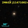 2MASX J11471002+0509565