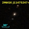 2MASX J11475247+0514572