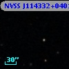 NVSS J114332+040105