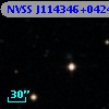 NVSS J114346+042419