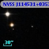NVSS J114531+035324