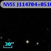 NVSS J114704+051629