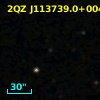 2QZ J113739.0+004352
