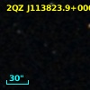 2QZ J113823.9+000848