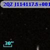 2QZ J114117.8+001002