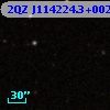 2QZ J114224.3+002329