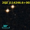 2QZ J114246.6+002909