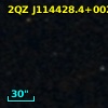 2QZ J114428.4+002341