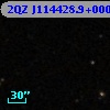 2QZ J114428.9+000351