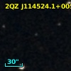 2QZ J114524.1+005542
