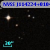 NVSS J114224+010408