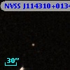 NVSS J114310+013423