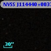 NVSS J114440+003701