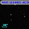 NVSS J114455+023630