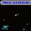 2MASS J11383549+0013005