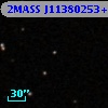 2MASS J11380253+0014177