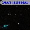 2MASS J11383091+0015507