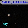 2MASS J11381198+0009101