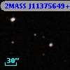 2MASS J11375649+0006242