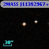 2MASS J11382967+0004247