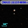 2MASS J11374090+0004070