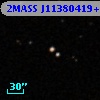 2MASS J11380419+0002317