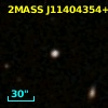 2MASS J11404354+0011338