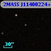 2MASS J11400224+0012140