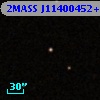 2MASS J11400452+0012488