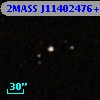 2MASS J11402476+0012433