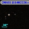 2MASS J11402226+0012457