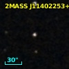 2MASS J11402253+0014238