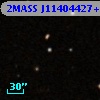 2MASS J11404427+0014397